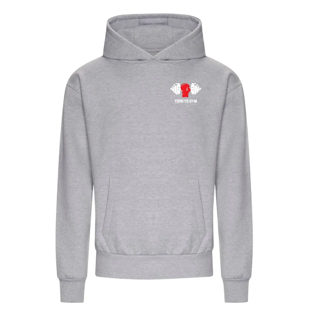 Signature Heavyweight Hoodie (Yorkys) (Heather Grey, XS)